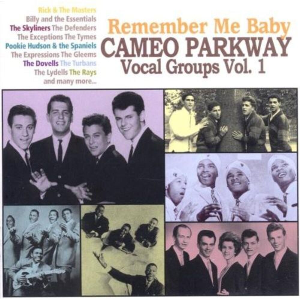 Various Artists - Remember Me Baby: Cameo Parkway Vocal Goups 1  CD